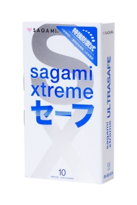 Презервативы анальные &quot;Sagami Xtreme Ultra Safe&quot; с обильной смазкой, 10шт
