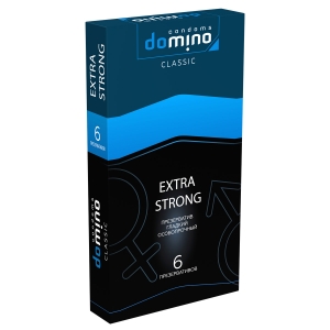 Презервативы &quot;Domino Extra Strong&quot; особо прочные, 6шт
